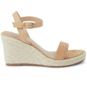 Adobe STUART WEITZMAN
Teddi Rope Trim Wedge Sandals